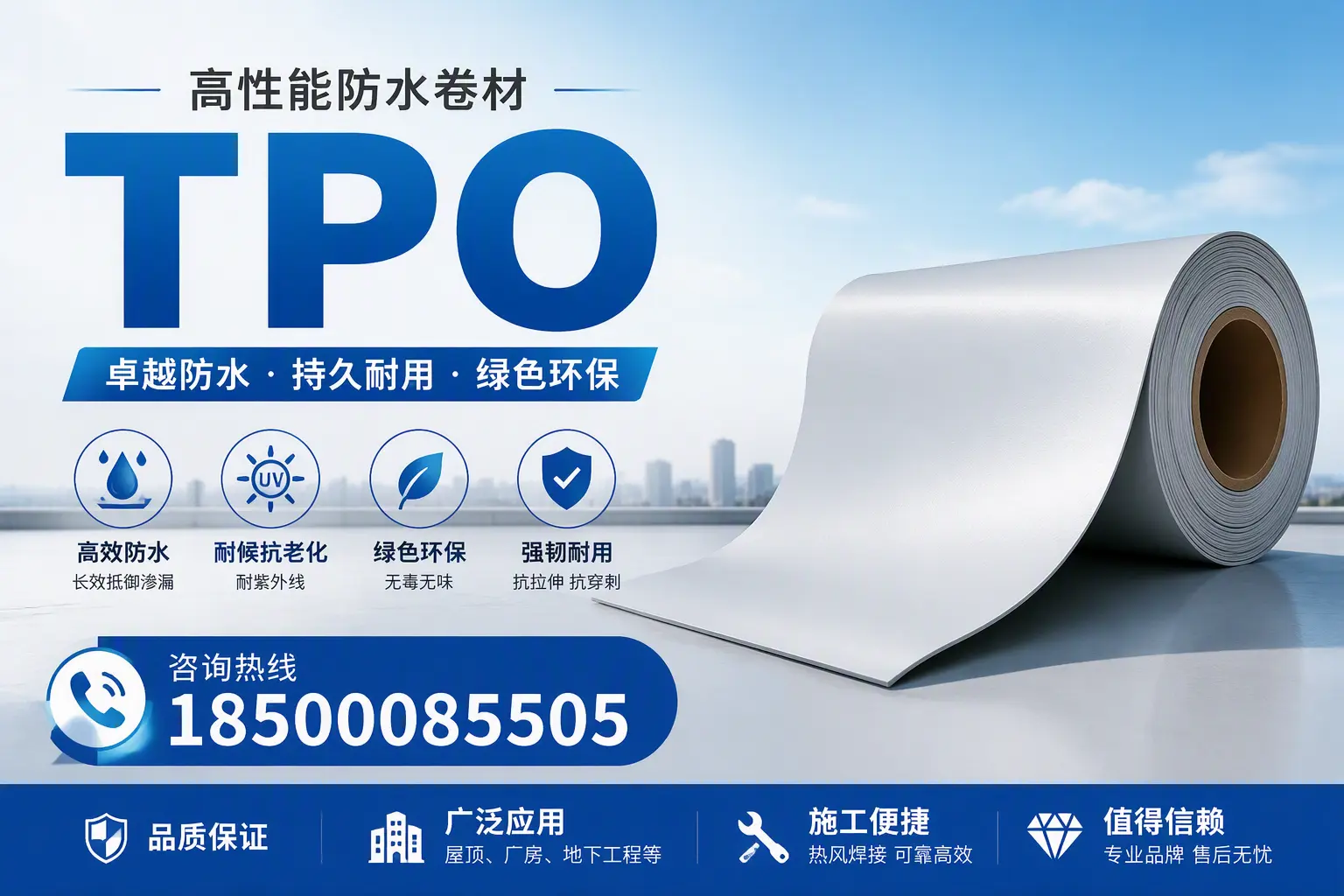TPO材料的环保特性及其在雅安的应用